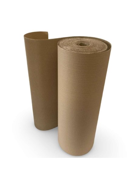 BOBINA CARTON ONDULADO 90CM X 50 METROS