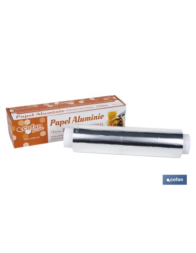 PAPEL ALUMINIO PROFESIONAL 13 MICRAS 2KG