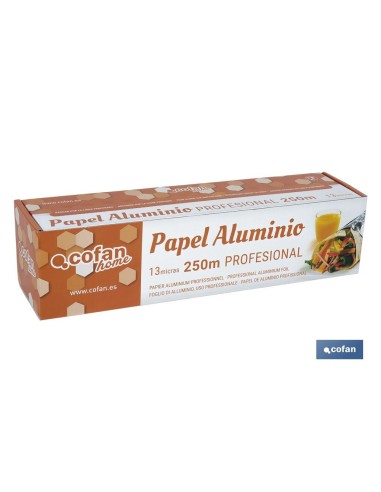 PAPEL ALUMINIO PROFESIONAL 13 MICRAS 2KG