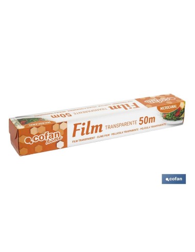 FILM TRANSPARENTE DOMÉSTICO 50M