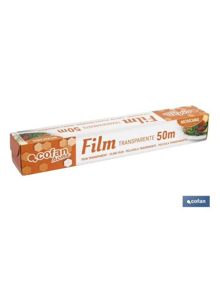 FILM TRANSPARENTE DOMÉSTICO 50M
