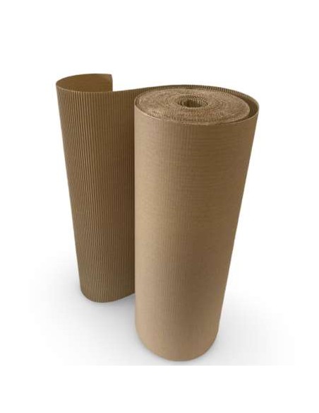 BOBINA CARTON ONDULADO 90CM X 50 METROS