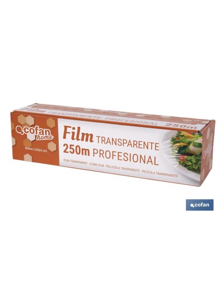 FILM TRANSPARENTE PROFESIONAL 250M 0.953KG