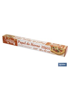 HOJAS PAPEL HORNO 20UDS 38 X 42CM 2