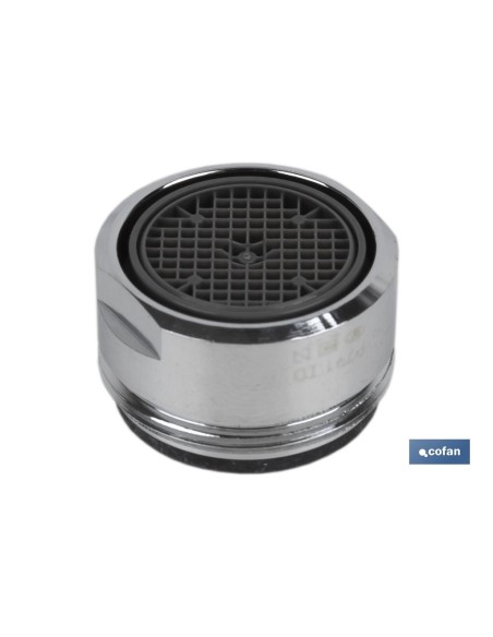 FILTRO DE GRIFO AIREADOR LATÓN AHORRO AGUA 40% Ø24 MM