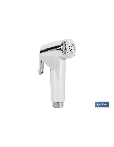 KIT GRIFO DE DUCHA CROMADO CON PULSADOR+COLGADOR+FLEXO