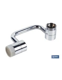 AIREADOR DE GRIFO EXTENSION GIRATORIO METRICA 24- 9X6X2.5 CM 2