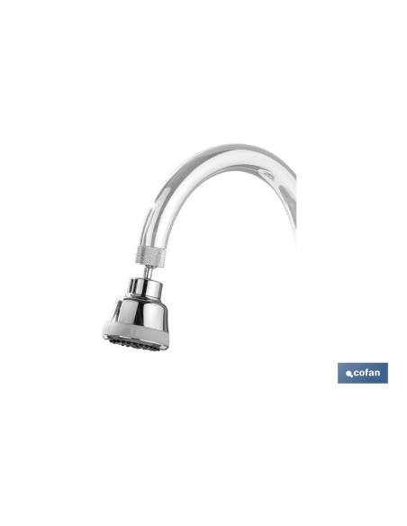AIREADOR DE GRIFO COCINA 4 FUNCIONES 5.8 x 8 cm METRICA 22 mm
