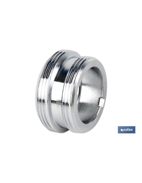 REDUCTOR/AMPLIADOR LATÓN ROSCA MACHO 22-24 MM