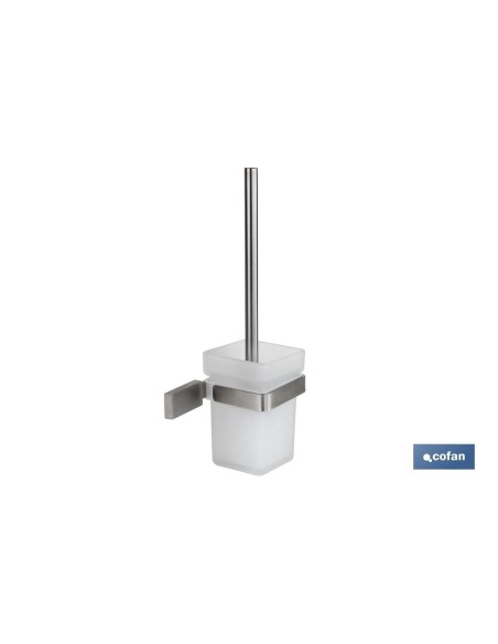 ESCOBILLERO INODORO GAMA MADEIRA INOX 304 SATIN