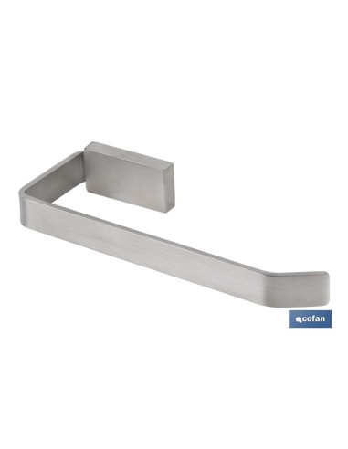 PORTARROLLO/TOALLERO GAMA MADEIRA INOX 304 SATIN
