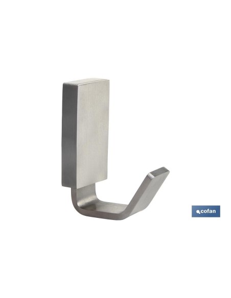 PERCHA GAMA MADEIRA INOX 304 SATIN
