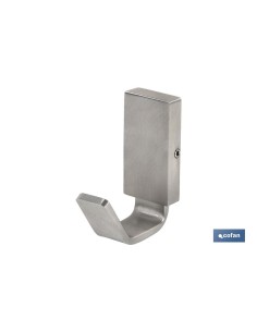 PERCHA GAMA MADEIRA INOX 304 SATIN 2