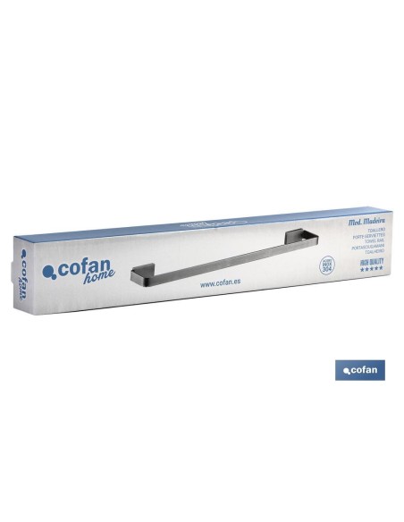TOALLERO 45 CM GAMA MADEIRA INOX 304 SATIN