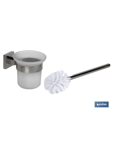 ESCOBILLERO INODORO GAMA MARVAO INOX 304 BRILLO