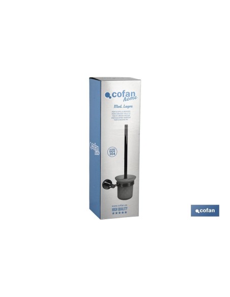 ESCOBILLERO INODORO GAMA LAGOA INOX 304 BRILLO