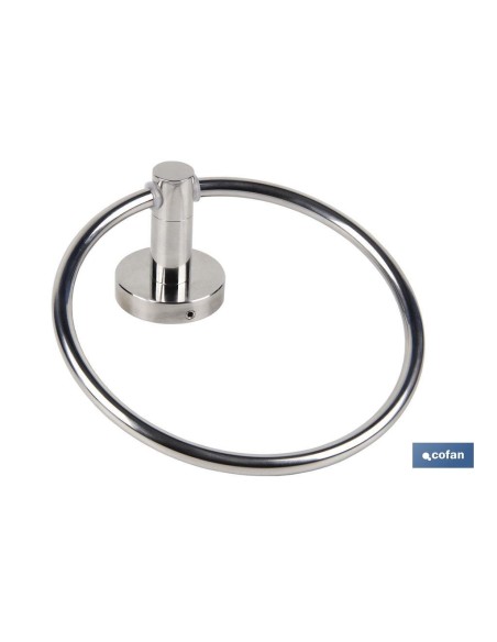 TOALLERO CIRCULAR GAMA LAGOA INOX 304 BRILLO
