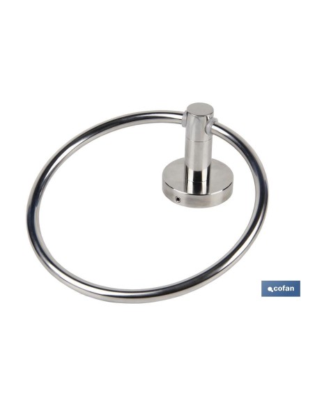 TOALLERO CIRCULAR GAMA LAGOA INOX 304 BRILLO
