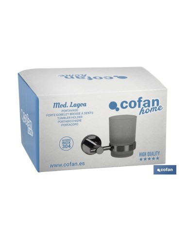 PORTAVASO GAMA LAGOA INOX 304 BRILLO