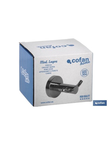 PERCHA GAMA LAGOA INOX 304 BRILLO