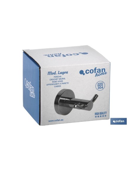 PERCHA GAMA LAGOA INOX 304 BRILLO