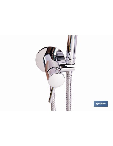 DUCHA HIGIÉNICA PARA INODORO AGUA FRÍA Y CALIENTE COLOR INOX 13 X 7,5 X 10 CM