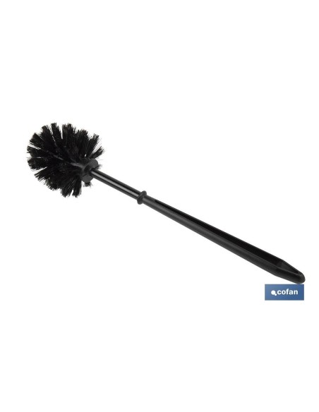 ESCOBILLA WC NEGRA 36 CM