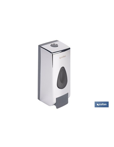 DOSIFICADOR DE JABÓN DE ABS 600 ML COLOR CROMO
