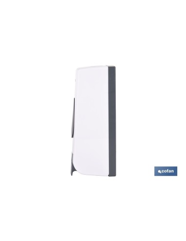 DOSIFICADOR DE JABÓN DE ABS 600 ML COLOR BLANCO
