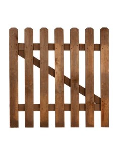 PUERTA MUSTANG 100X100CM, ESP.30MM,MARRON+BLISTER (D) FOREST STY