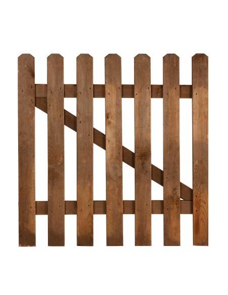 PUERTA MUSTANG 100X100CM, ESP.30MM,MARRON+BLISTER (D) FOREST STY