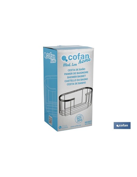 CESTA BAÑO ACERO INOXIDABLE 304