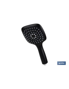 KIT DE DUCHA MANGO+FLEXO+SOPORTE NEGRO 2
