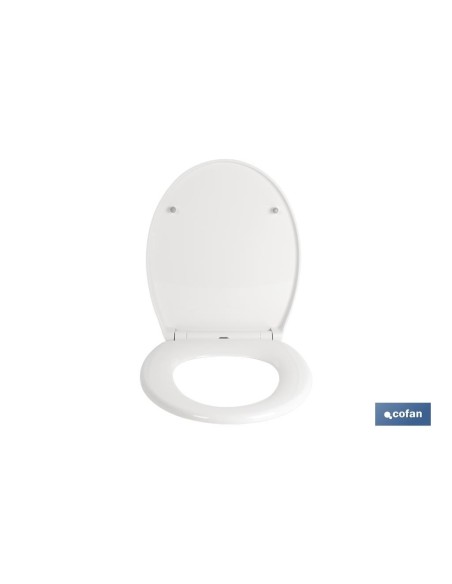 TAPA WC FORMA OVAL LIBERACIÓN RAPIDA 44.9 X 37.5 CM