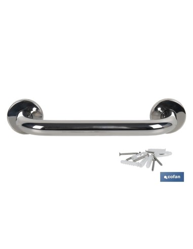 BARRA DE APOYO RECTA DE ACERO INOXIDABLE 304 (30 X 2.5 CM)