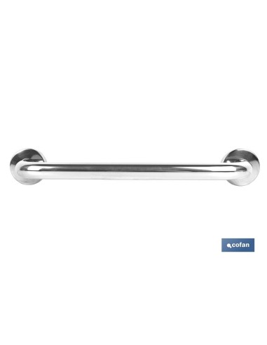 BARRA DE APOYO RECTA DE ACERO INOXIDABLE 304 (40 X 2.5 CM)