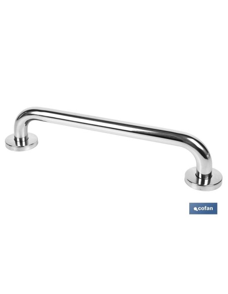 BARRA DE APOYO RECTA DE ACERO INOXIDABLE 304 (40 X 2.5 CM)