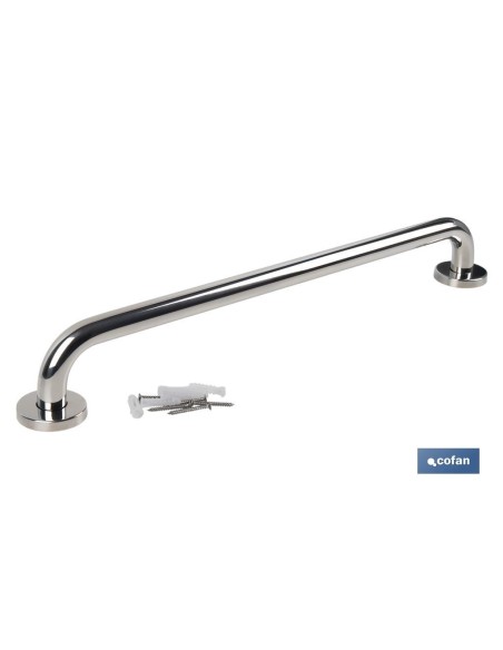 BARRA DE APOYO RECTA DE ACERO INOXIDABLE 304 (60 X 2.5 CM)