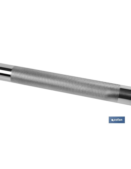 BARRA DE APOYO RECTA ANTIDESLIZANTE DE ACERO INOXIDABLE 304 (40 X 2.5 CM)