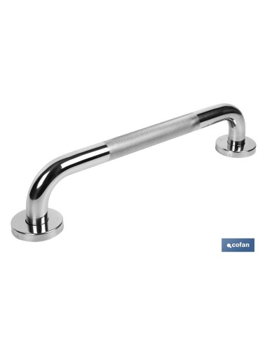 BARRA DE APOYO RECTA ANTIDESLIZANTE DE ACERO INOXIDABLE 304 (40 X 2.5 CM)