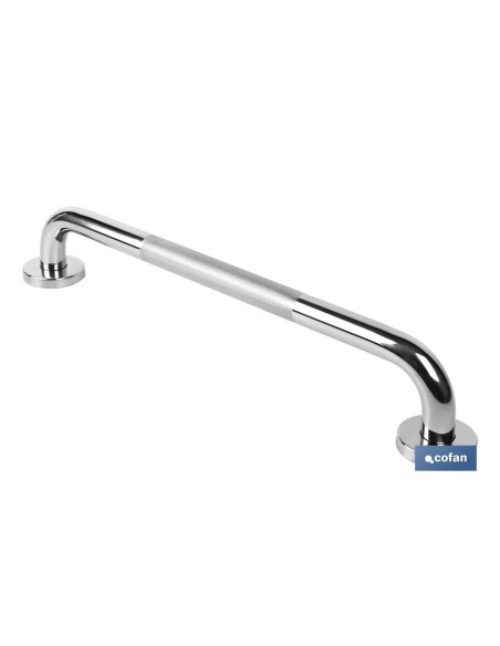 BARRA DE APOYO RECTA ANTIDESLIZANTE DE ACERO INOXIDABLE 304 (50 X 2.5 CM)