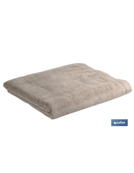 JUEGO DE 3 TOALLAS BEIGE 580 G/M2 GAMA ABISINIA 30X50 50X100 70X140 CM