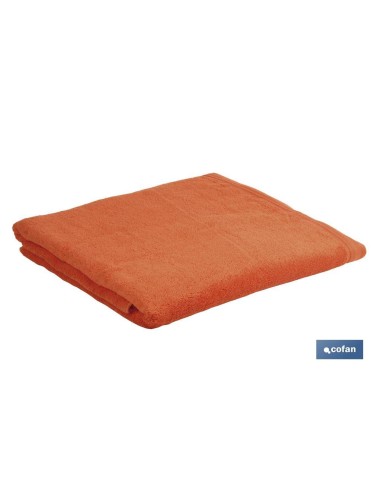 JUEGO DE 3 TOALLAS NARANJA 580 G/M2 GAMA AMANECER 30X50 50X100 70X140 CM