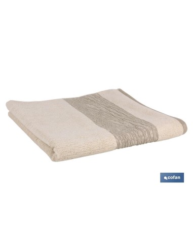JUEGO DE 3 TOALLAS NATURE 600 G/M2 GAMA ALMA 30X50 50X100 70X140 CM