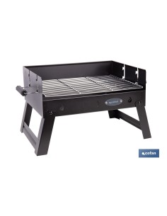 BARBACOA DE CARBÓN PORTÁTIL 455 X 345 X 315 MM