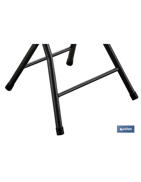 TABURETE PLEGABLE BLANCO 33x30x46cm venta unitaria