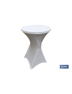 CUBIERTA DE MESA BAR BLANCA 2