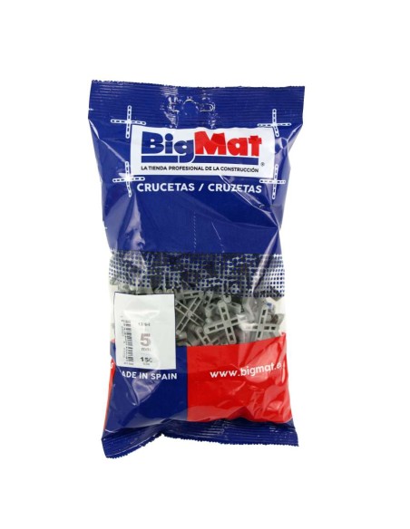 BOLSA CRUCETAS BIGMAT 5MM - 150UDS (B) TAYG
