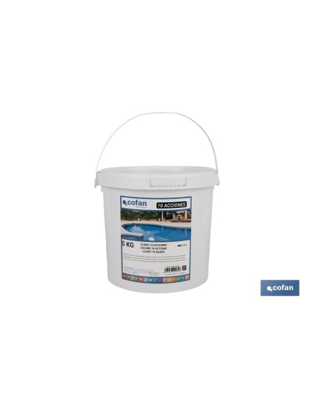 CLORO 10 ACCIONES TABLETA 5 KG COFAN
