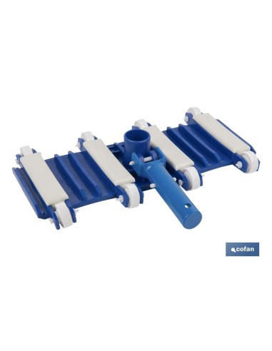 LIMPIAFONDOS/BARREDERA FLEXIBLE PISCINAS 330 X 180 MM